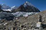 Heading to high camp