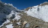 Heading to high camp