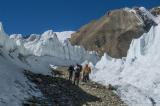 Heading to high camp