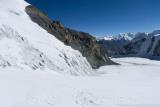 Descending the pass