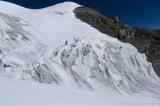 Descending the pass