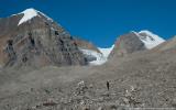 Descending the pass