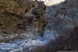 Heading down valley